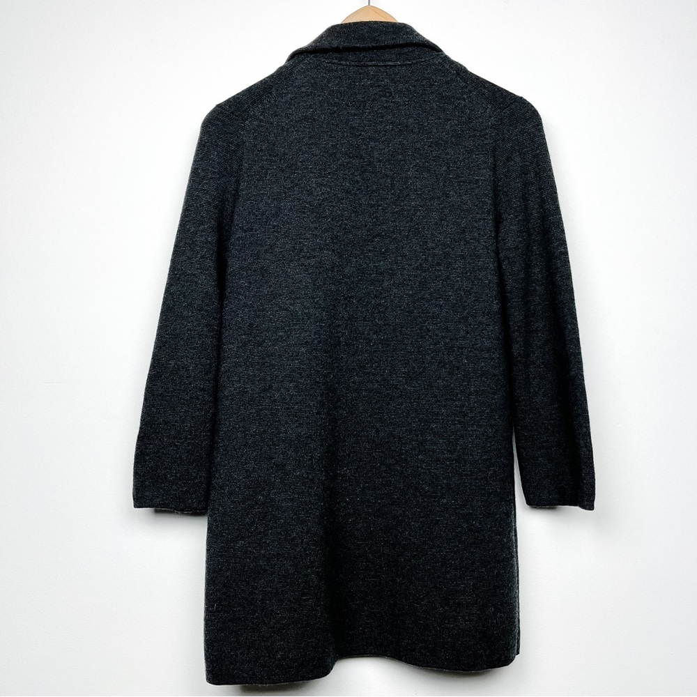 J. Crew Open-front Sweater Blazer Grey Dark
Gray Wool Cardigan Women's XXS - Picture 7 of 11